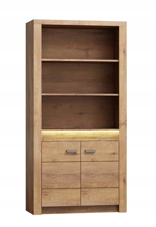 I5 REGAŁ BIBLIOTECZKA Rustykalny JESION 96 LOFTOWA