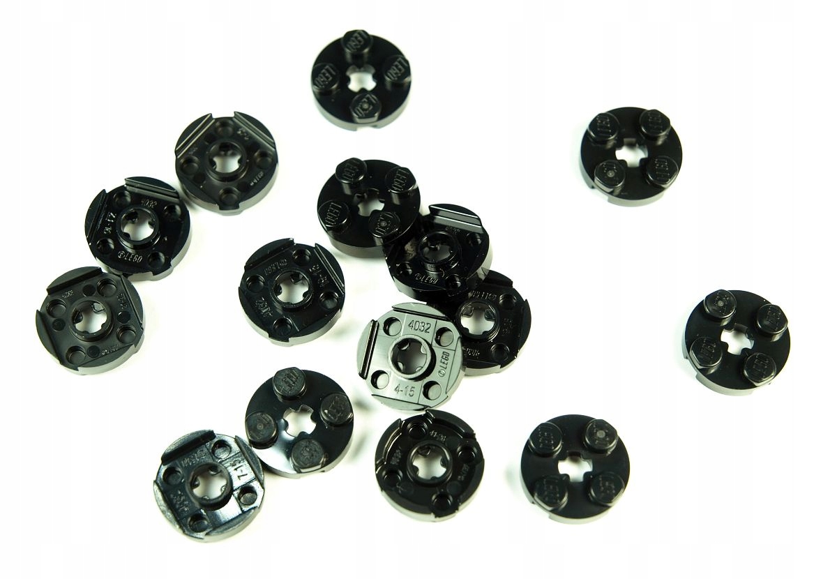 

Płytka 2x2 Okrągła Czarna 15szt.LEGO 4032 403226