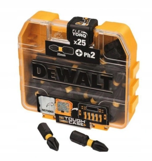 

DeWALT DT70555T zestaw bitów udarowych Ph2 25szt