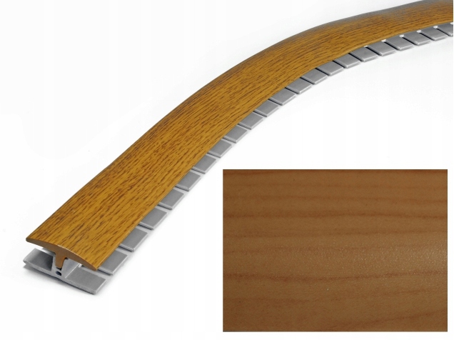Listwa step flex do łączenia podłóg 3 m Czereśnia