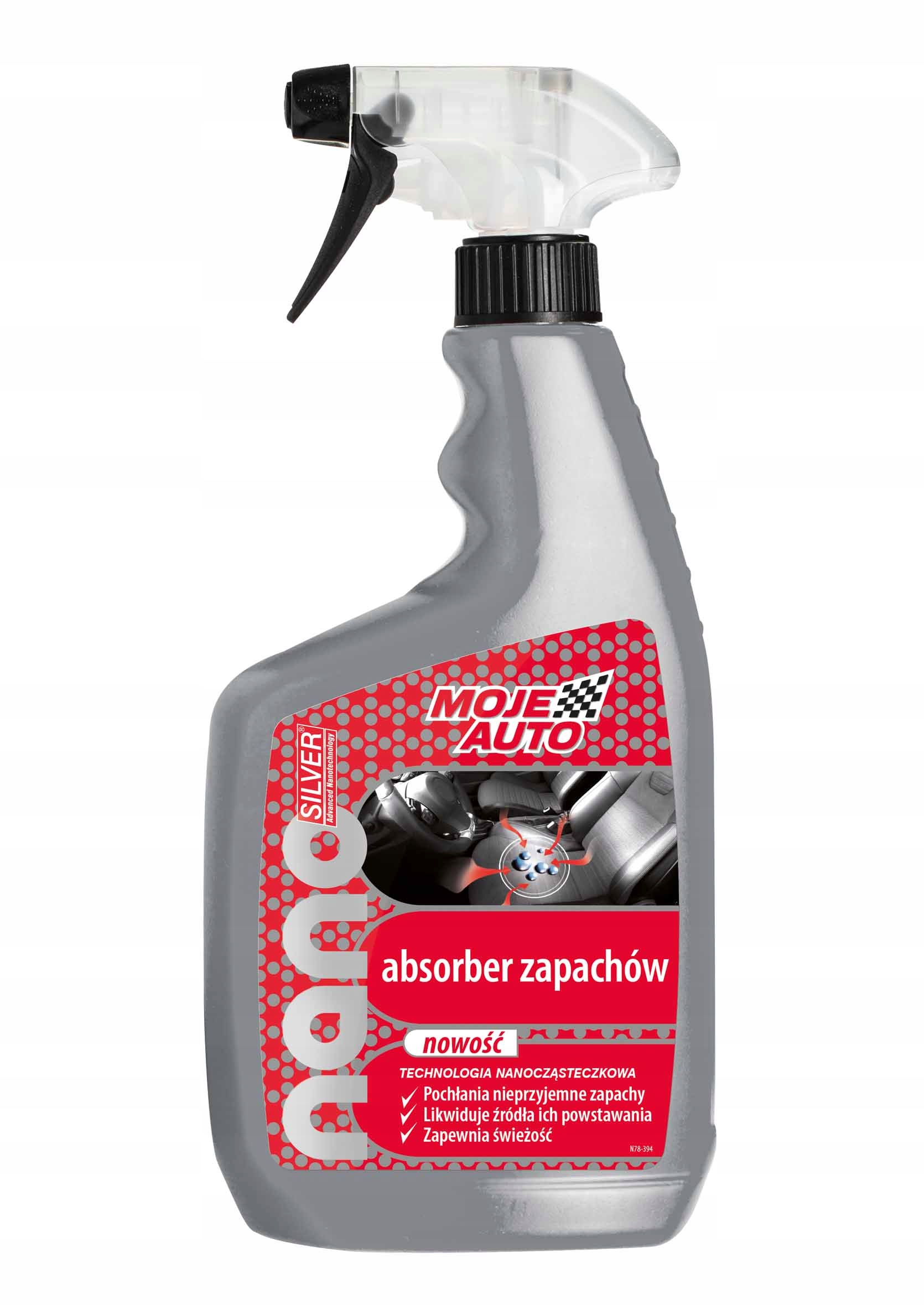 

Moje Auto Absorber Neutralizator Zapachów 650ml
