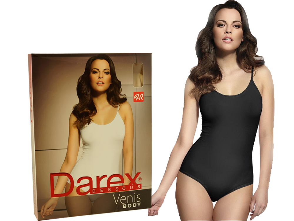 BODY VENIS BAWEŁNIANE DAMSKIE DAREX r. M