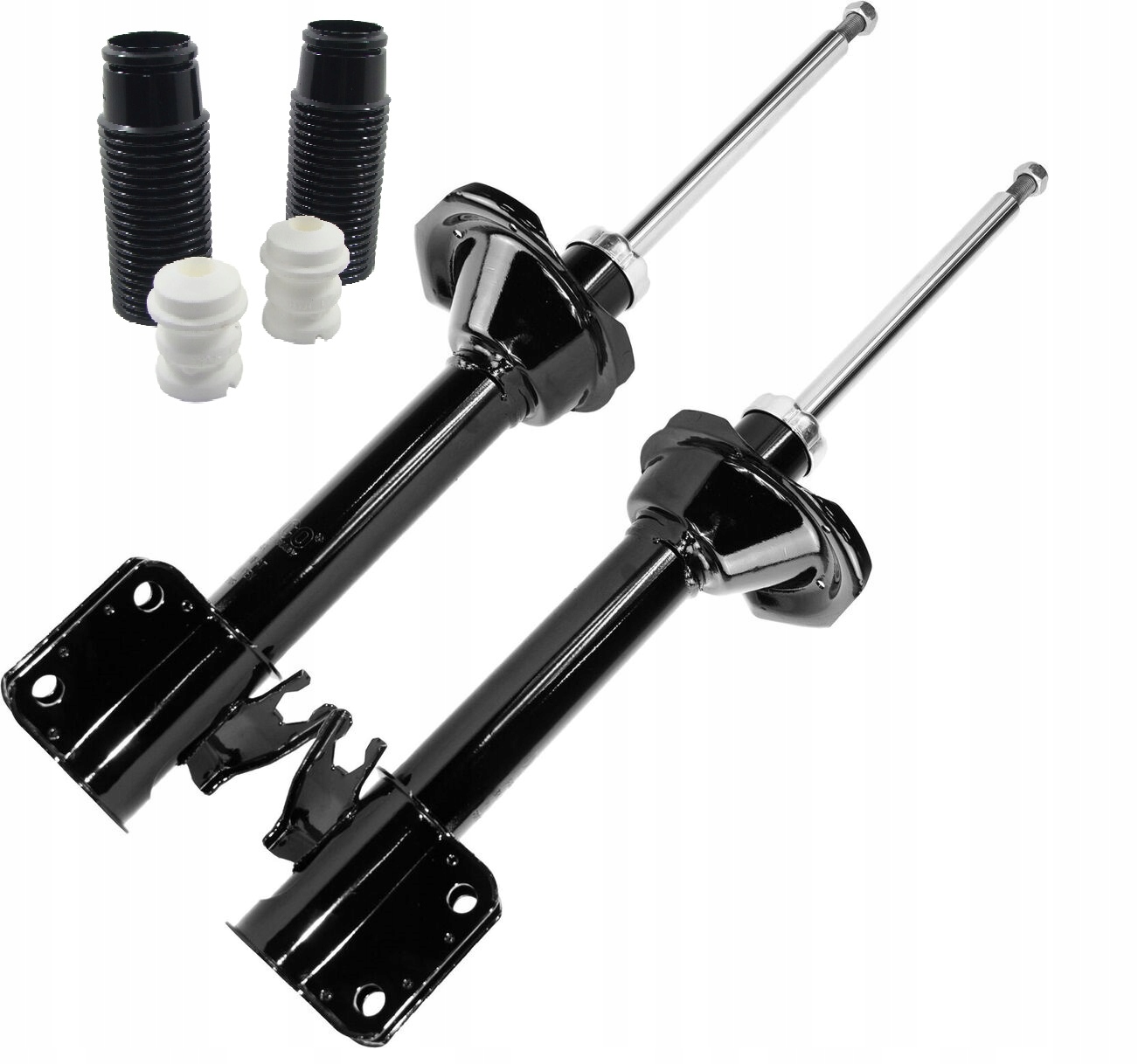 Amortyzatory x2 TYŁ +odboje +osłony SUBARU FORESTER 2002-