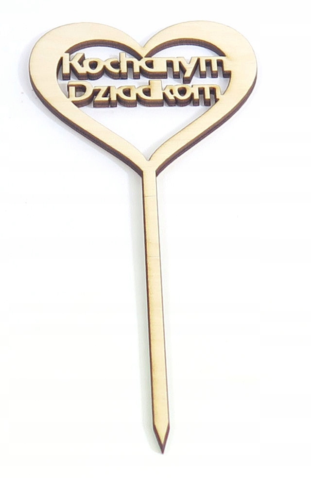 

Serce Na Piku Kochanym Dziadkom 183x80mm RT51