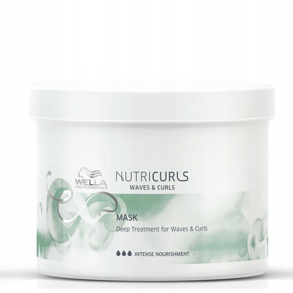 WELLA NUTRICURLS odżywcza maska włosy kręcone 500