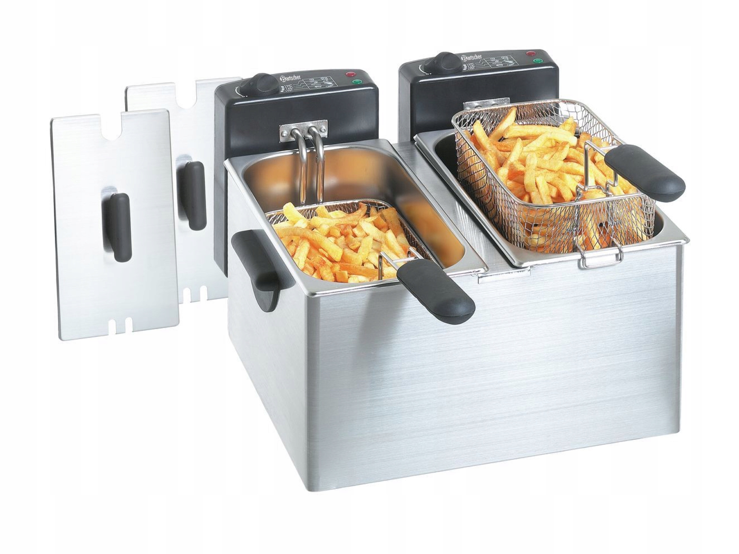 

2-KOMOROWA Frytownica 2x4L Mini III Bartscher