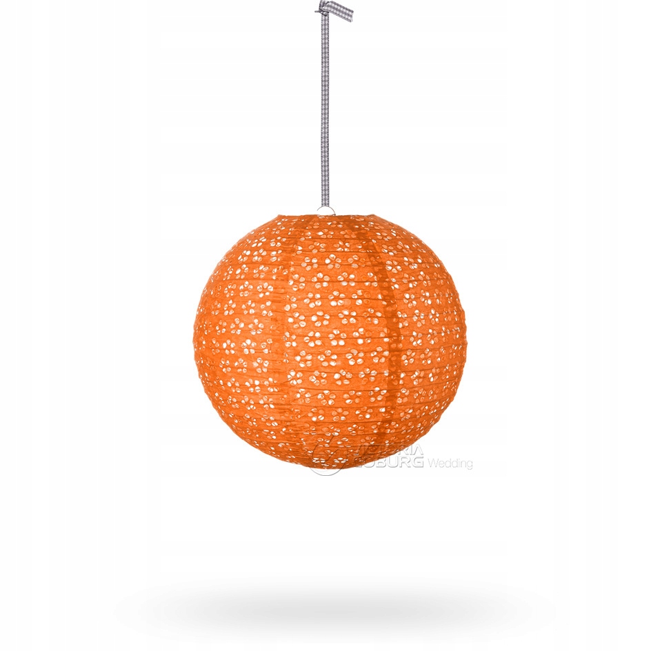 

Lampion Abażur Klosz Kula Ażur 20CM - Pomarańcz !!