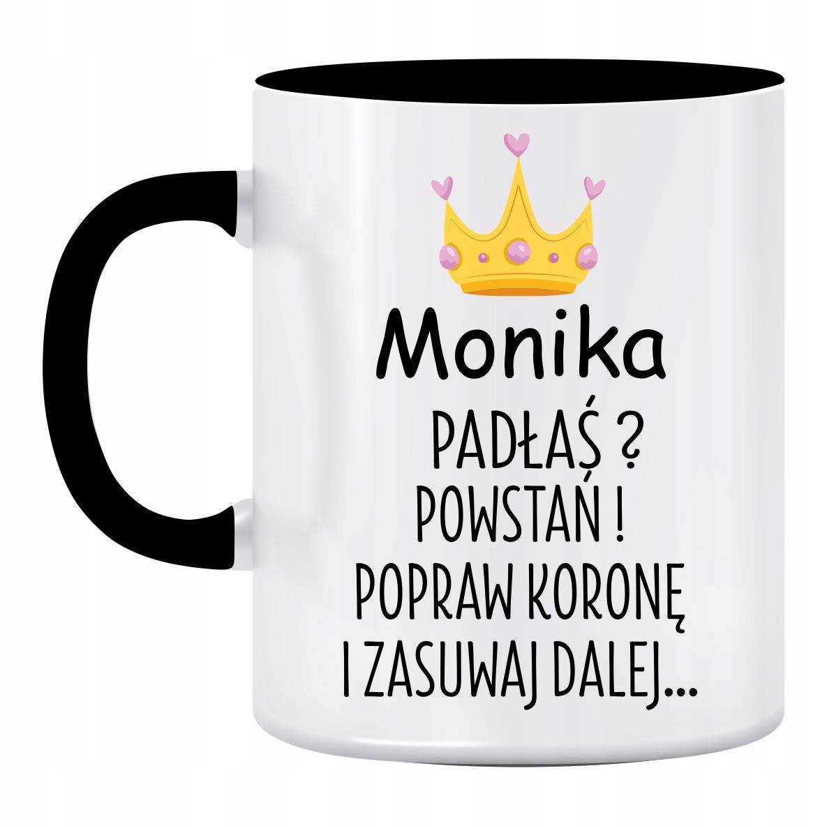 

Kubek Padłaś Powstań Imię Nadruk Czarny #7