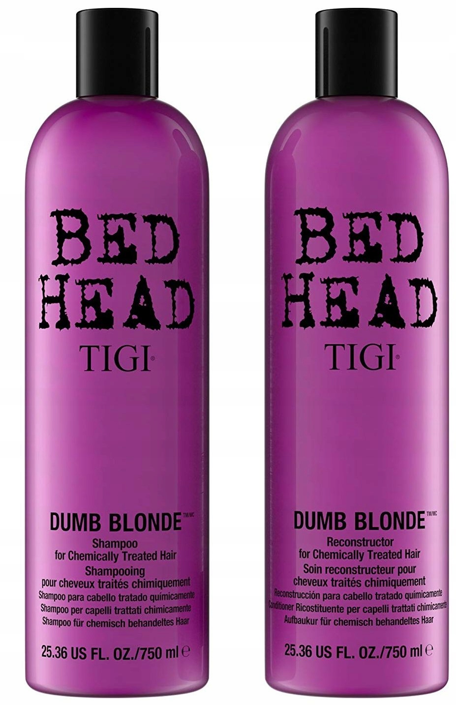 Šampon Tigi Bed Head Dumb Blonde 750 ml pro blond vlasy, regenerační