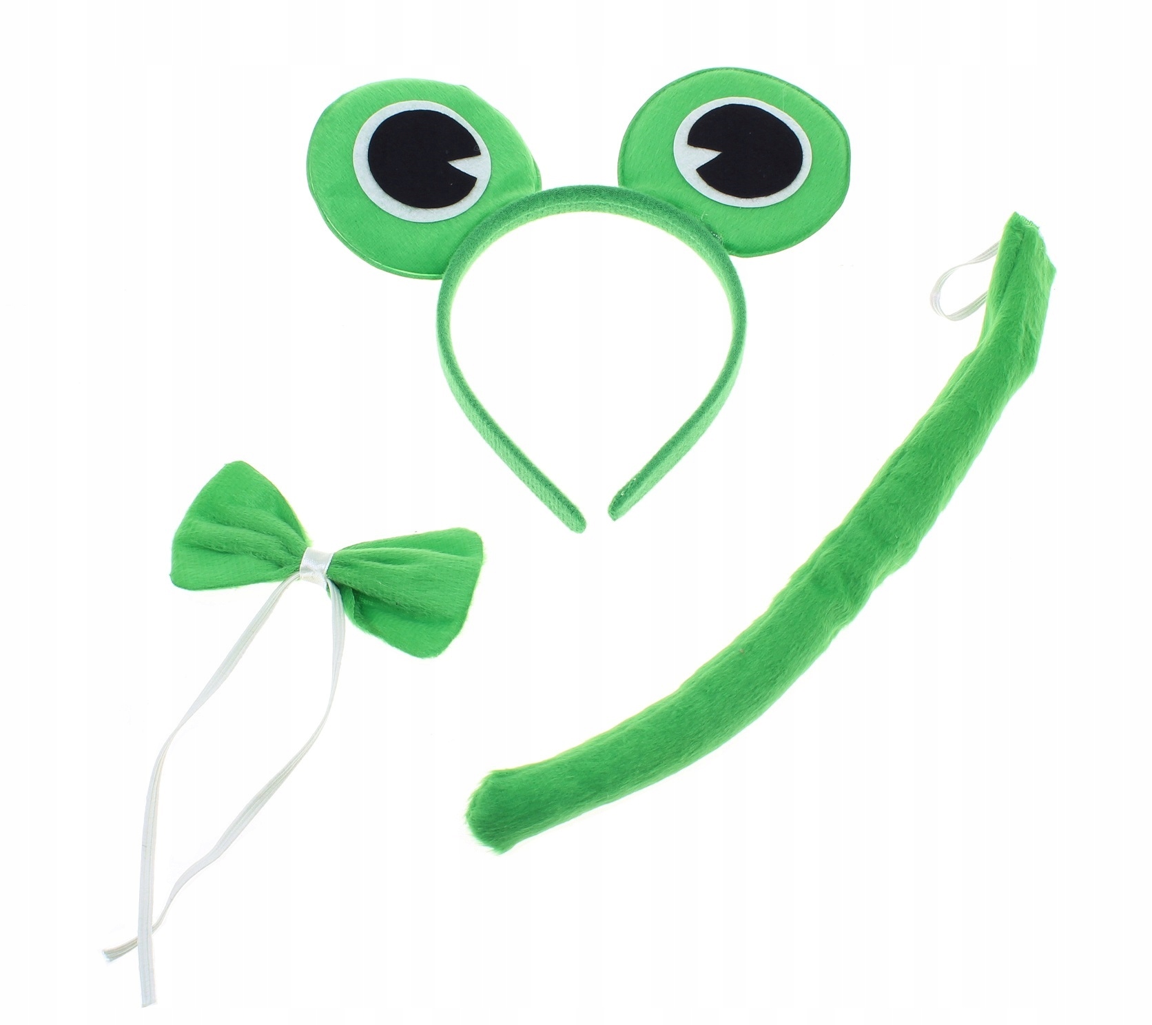 Zestaw ŻABA kpl zwierzak uszy party panieński