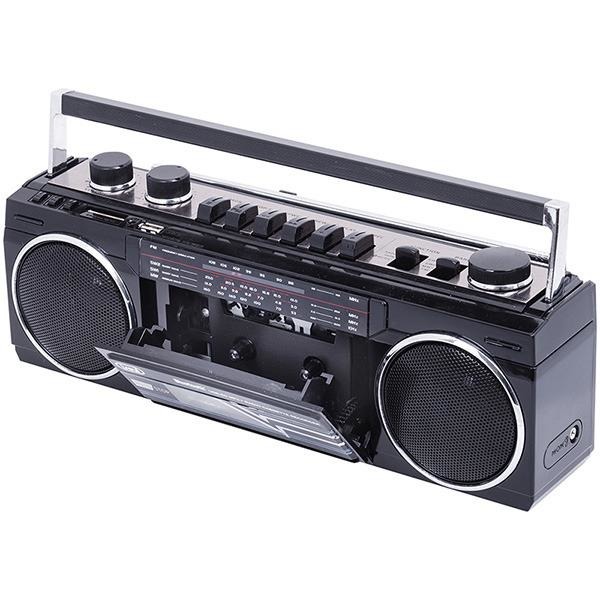 RADIOMAGNETOFON NA KASETY BLUETOOTH/USB/SD/MP3 RADIO KASETA BOOMBOX Kod producenta rr501