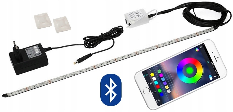 Levně Prof Rgb Led lišta akvárium Bluetooth IP68 60cm