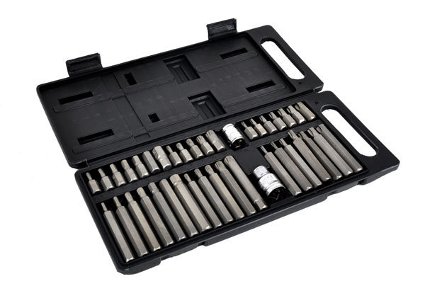 

Zestaw Kluczy Torx 40SZT Bity Hex Spline Gwiazdki