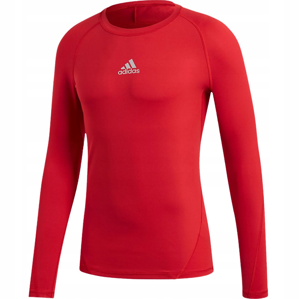Adidas Koszulka Termo Alphaskin L/s Czerwona R.xl