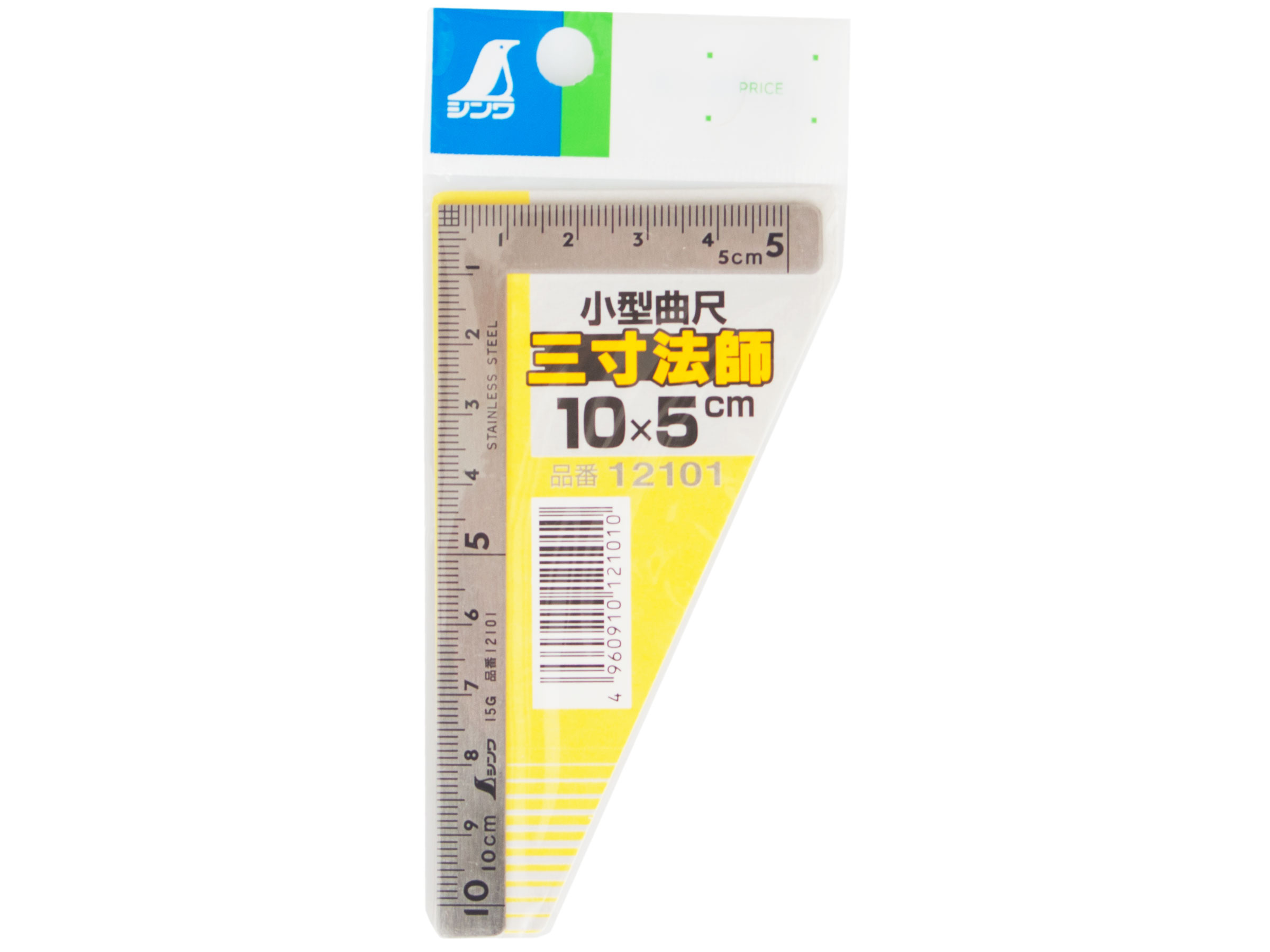 

Kątownik precyzyjny 10x5 cm stal nierdzewna Shinwa