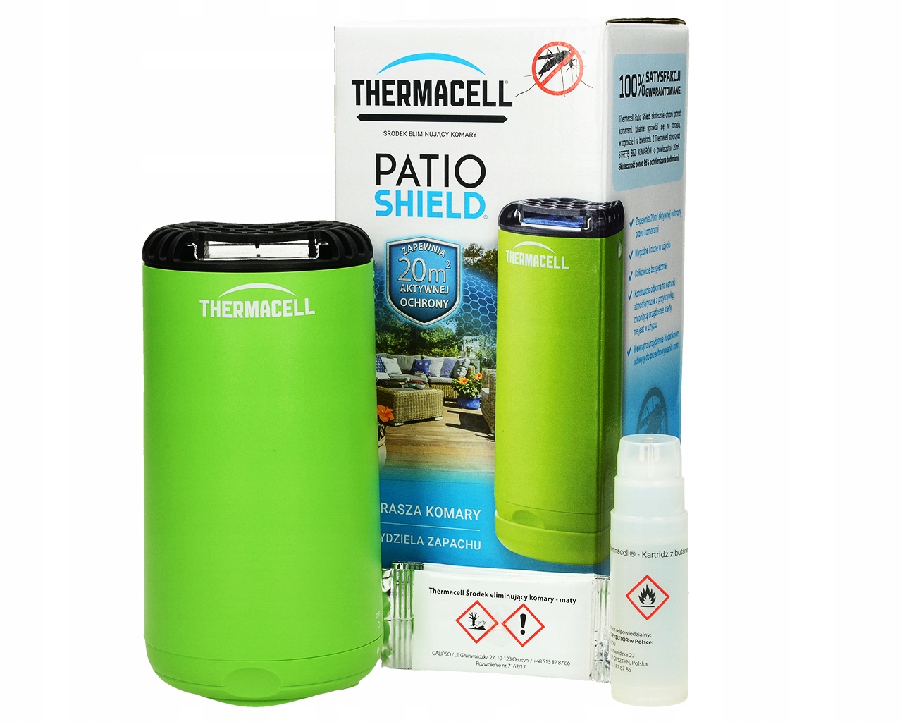 ODSTRASZACZ KOMARÓW OWADÓW PRZENOŚNY THERMACELL