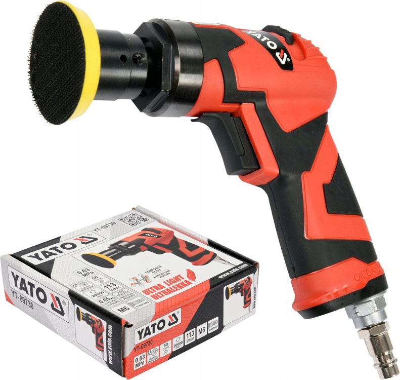 

Yato Szlifierka Mimośrodowa Pneumatyczna Kątowa 50