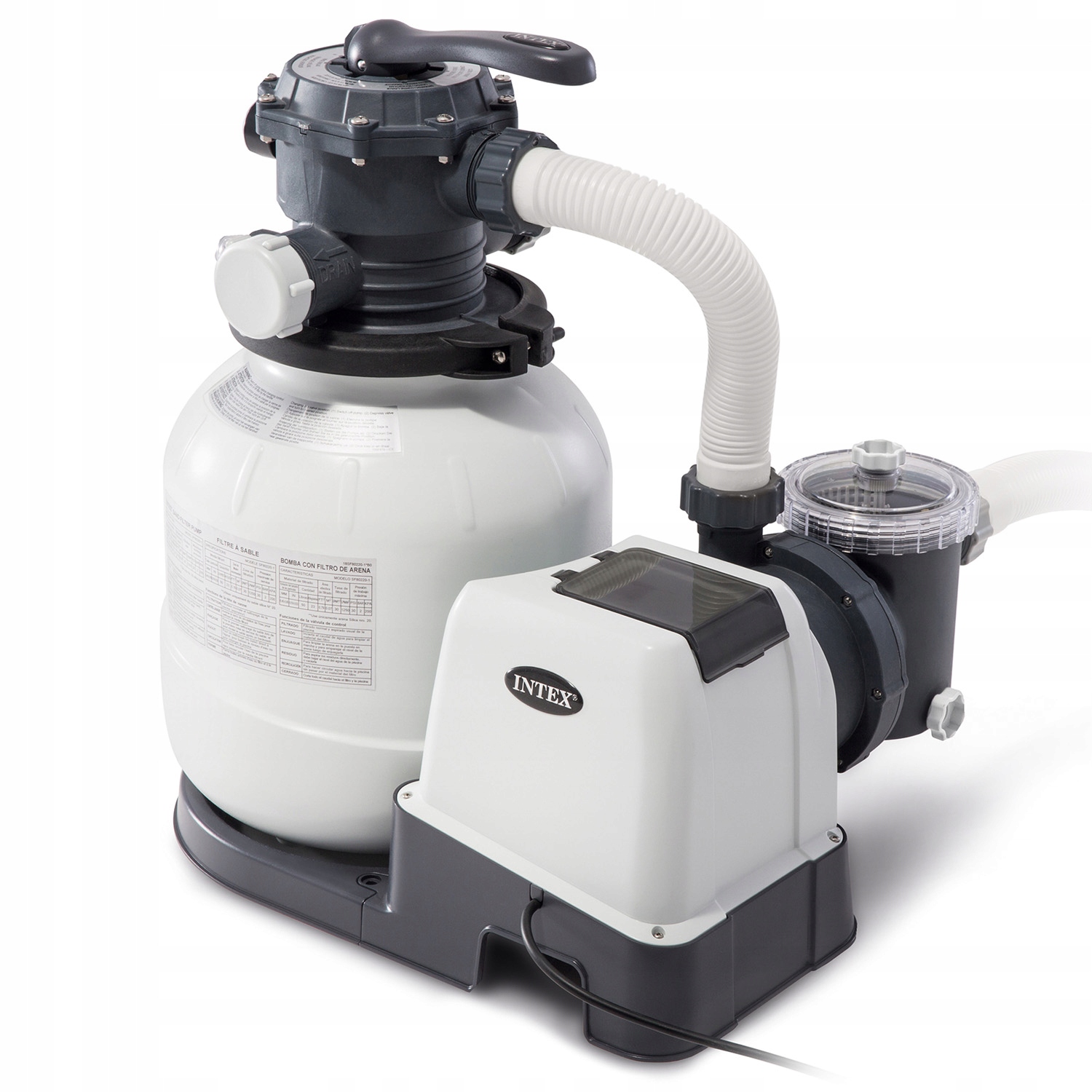 

Pompa Piaskowa 7900 l/h do Basenu Intex 26646