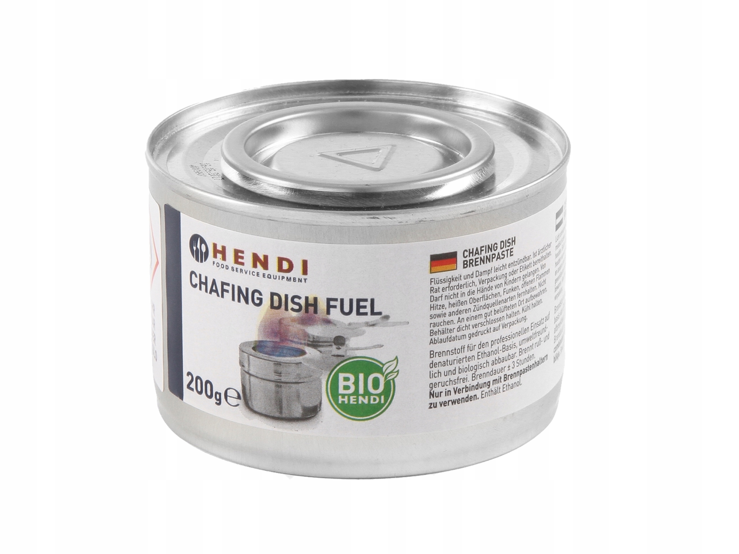 

Pasta Do Podgrzewaczy Puszka Bio Etanol 200g Hendi