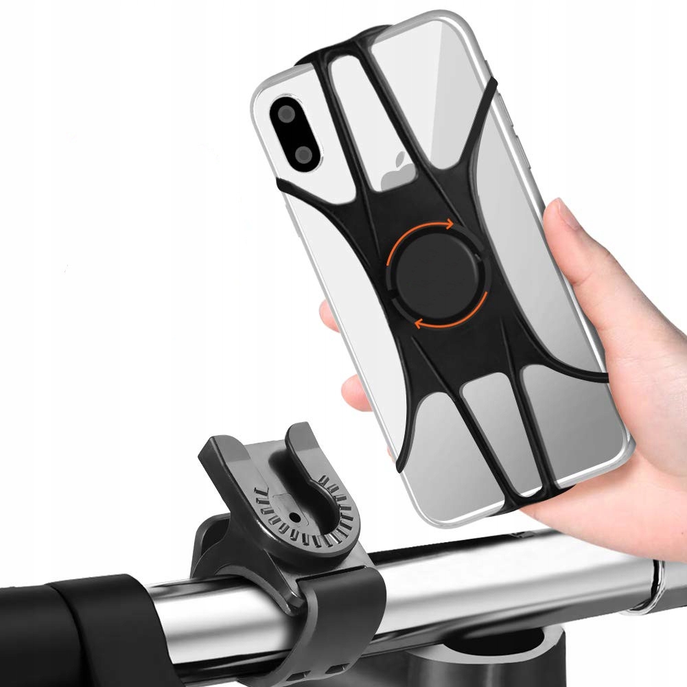 

Uchwyt Rowerowy Na Telefon obrotowy Motocykl 360