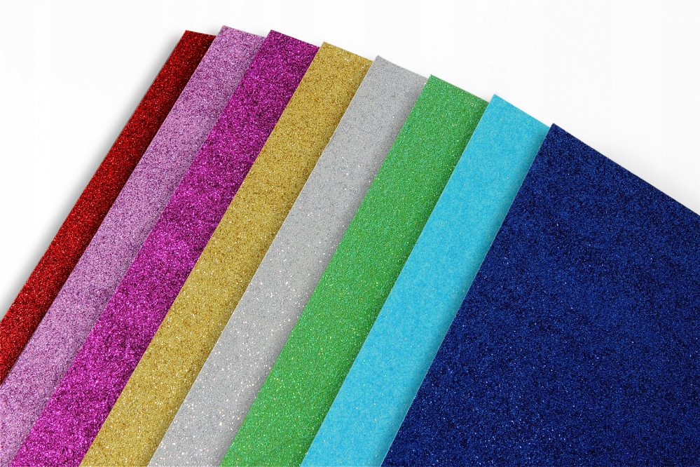 PAPIER SAMOPRZYLEPNY BROKATOWY CZERWONY A4 10szt Rodzaj ozdobny