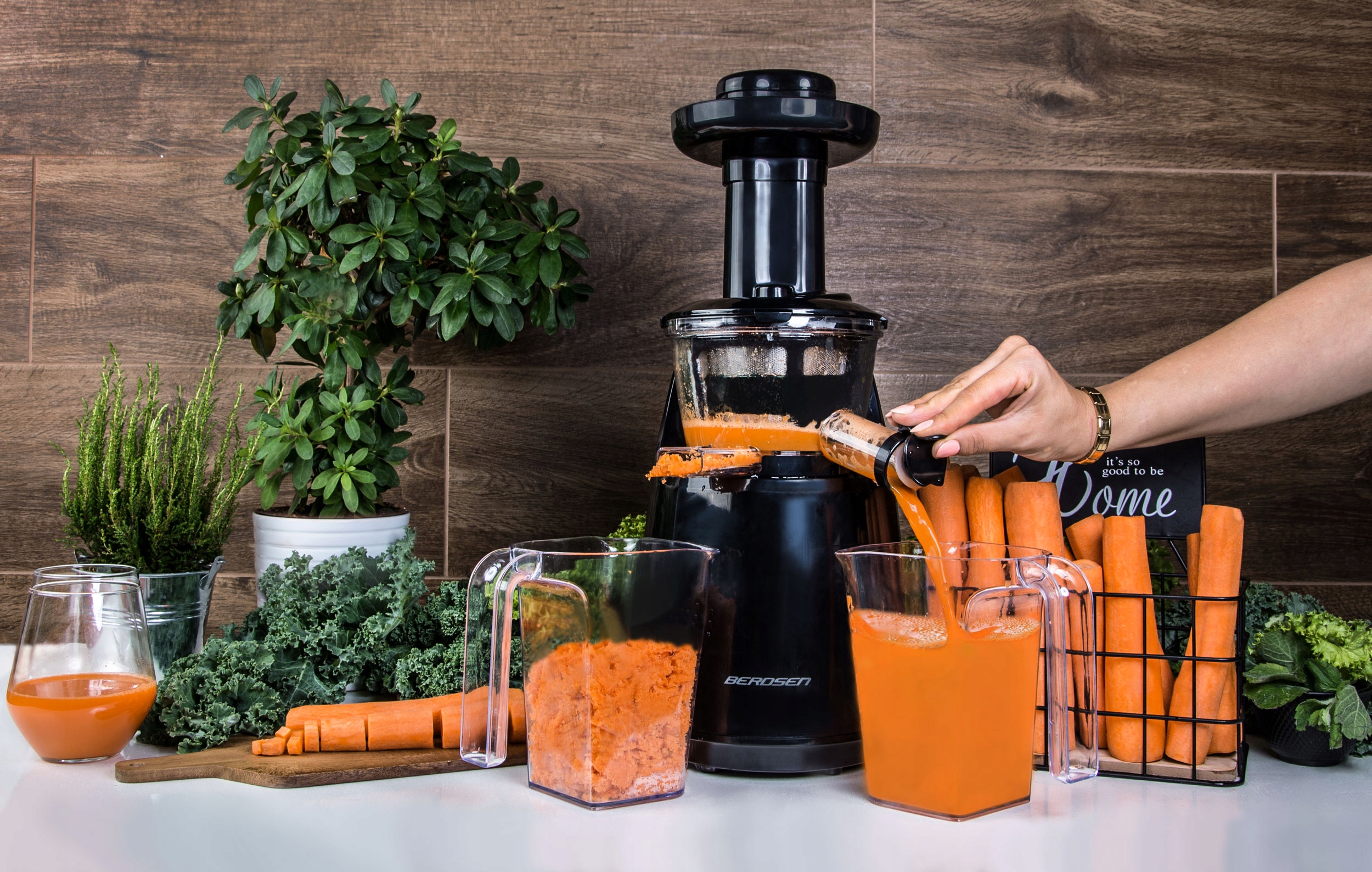 WYCISKARKA WOLNOOBROTOWA DO OWOCÓW SOKÓW BERDSEN Marka Berdsen