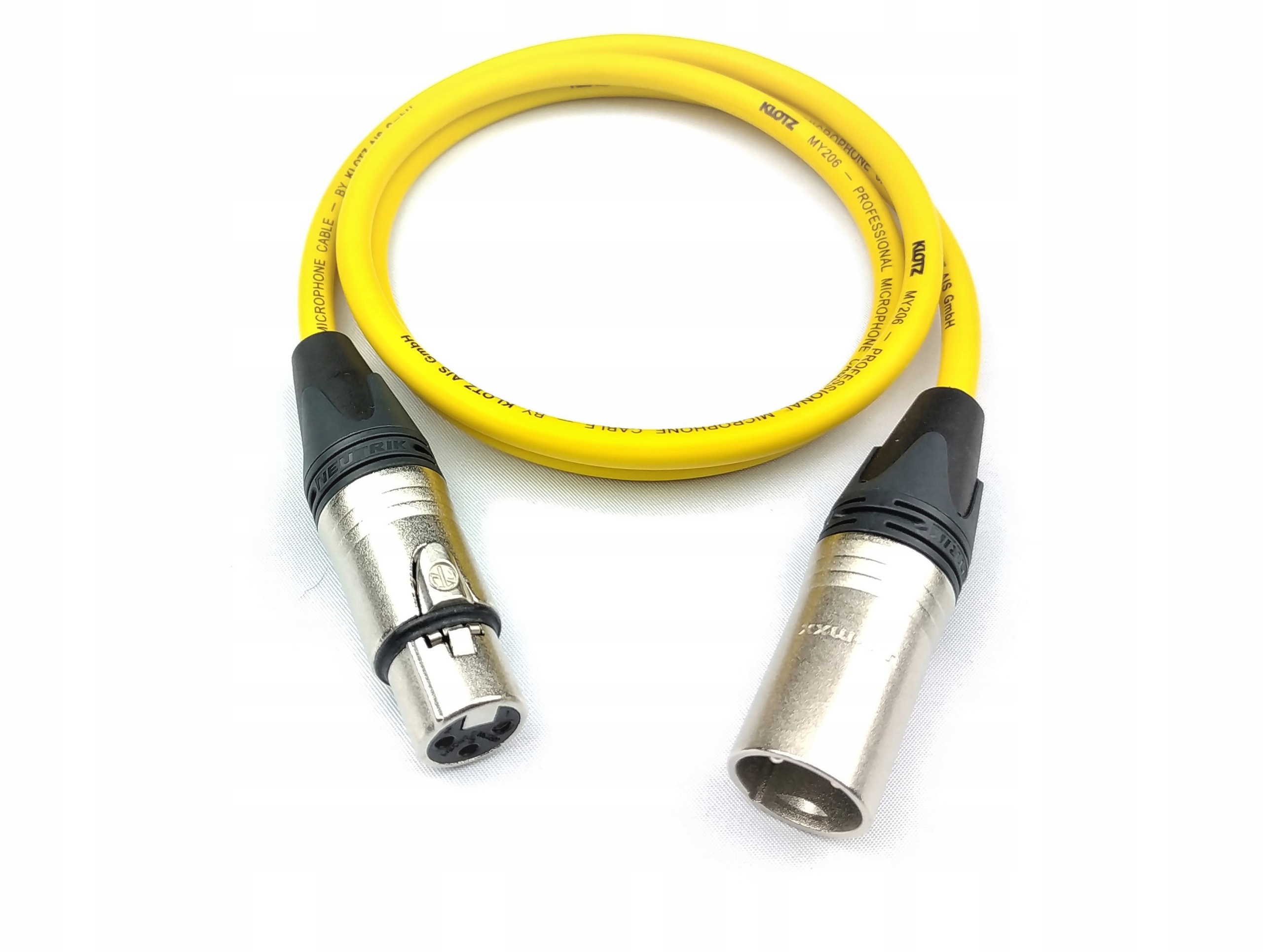 

Kabel mikrofonowy Klotz MY206 Xlr Neutrik 1 m