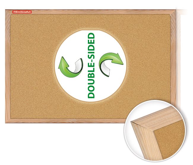 Tablica korkowa w drewnianej ramie 60x90 cm 90x60 Kod producenta TC96