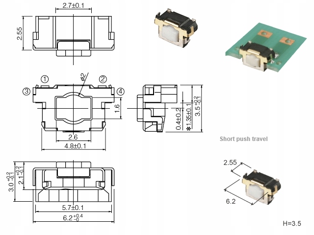 

EVQP4 6.2x2.5mm Switch boczny Smd Panasonic [1szt]