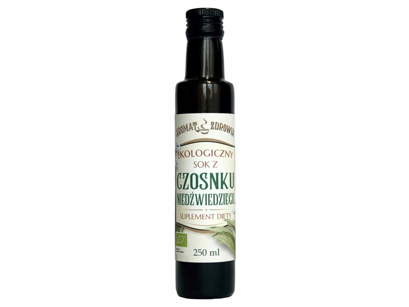 

Sok z czosnku niedźwiedziego, ekologiczny, 250 ml