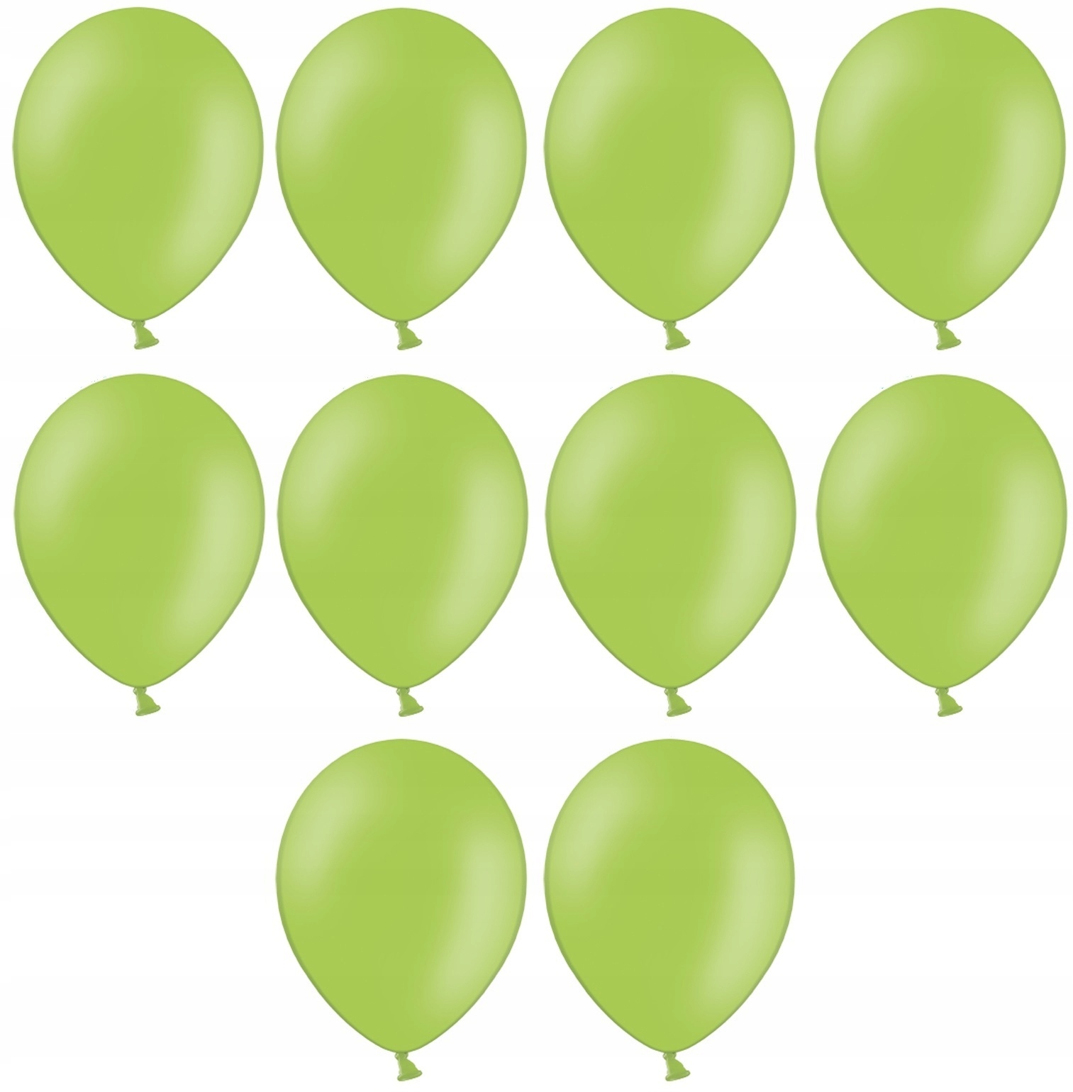 

Balony Limonkowe 36cm Pastelowe 10szt ślub party