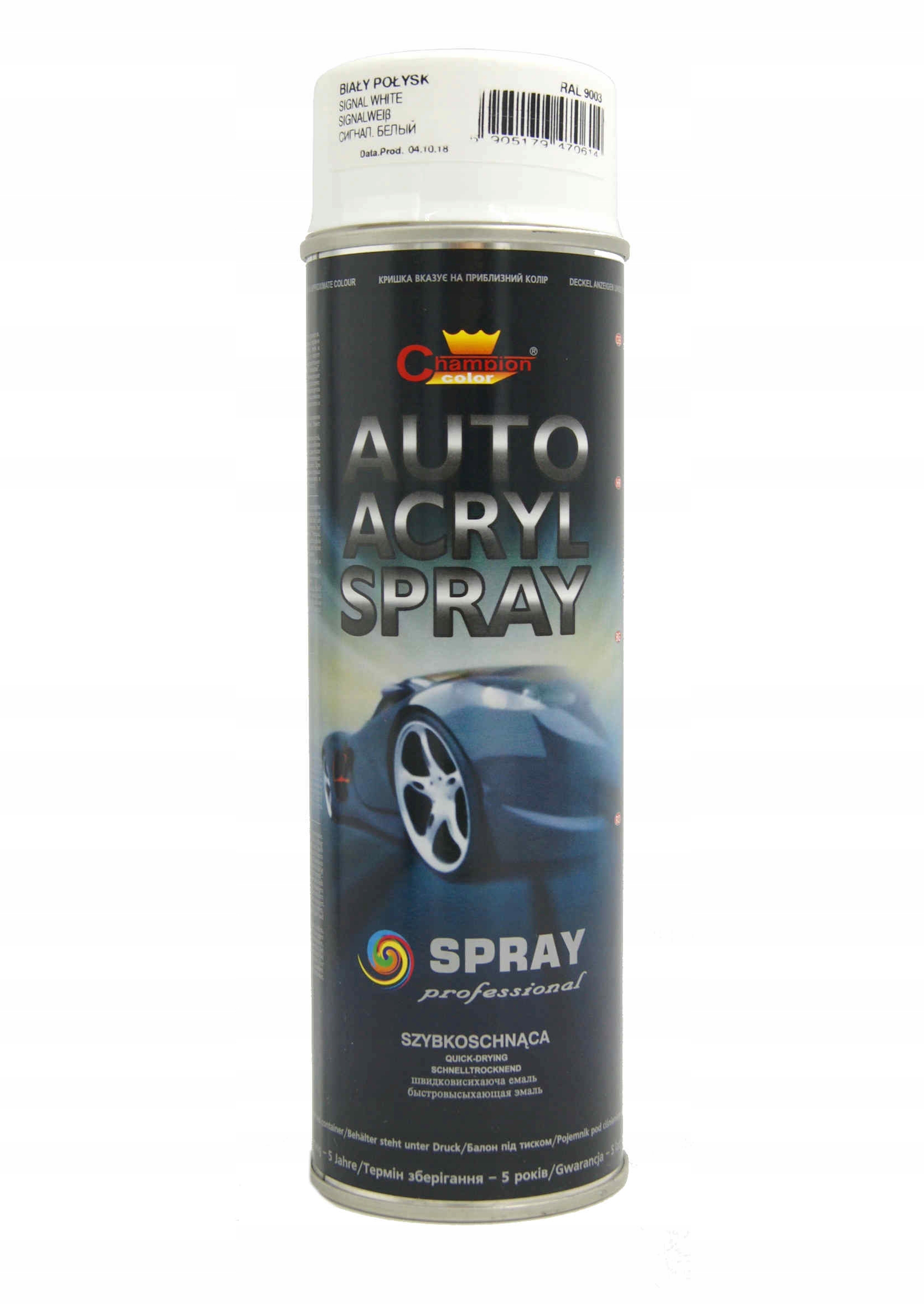 

Auto Acryl Spray 500ML Do Felg Biały Akryl
