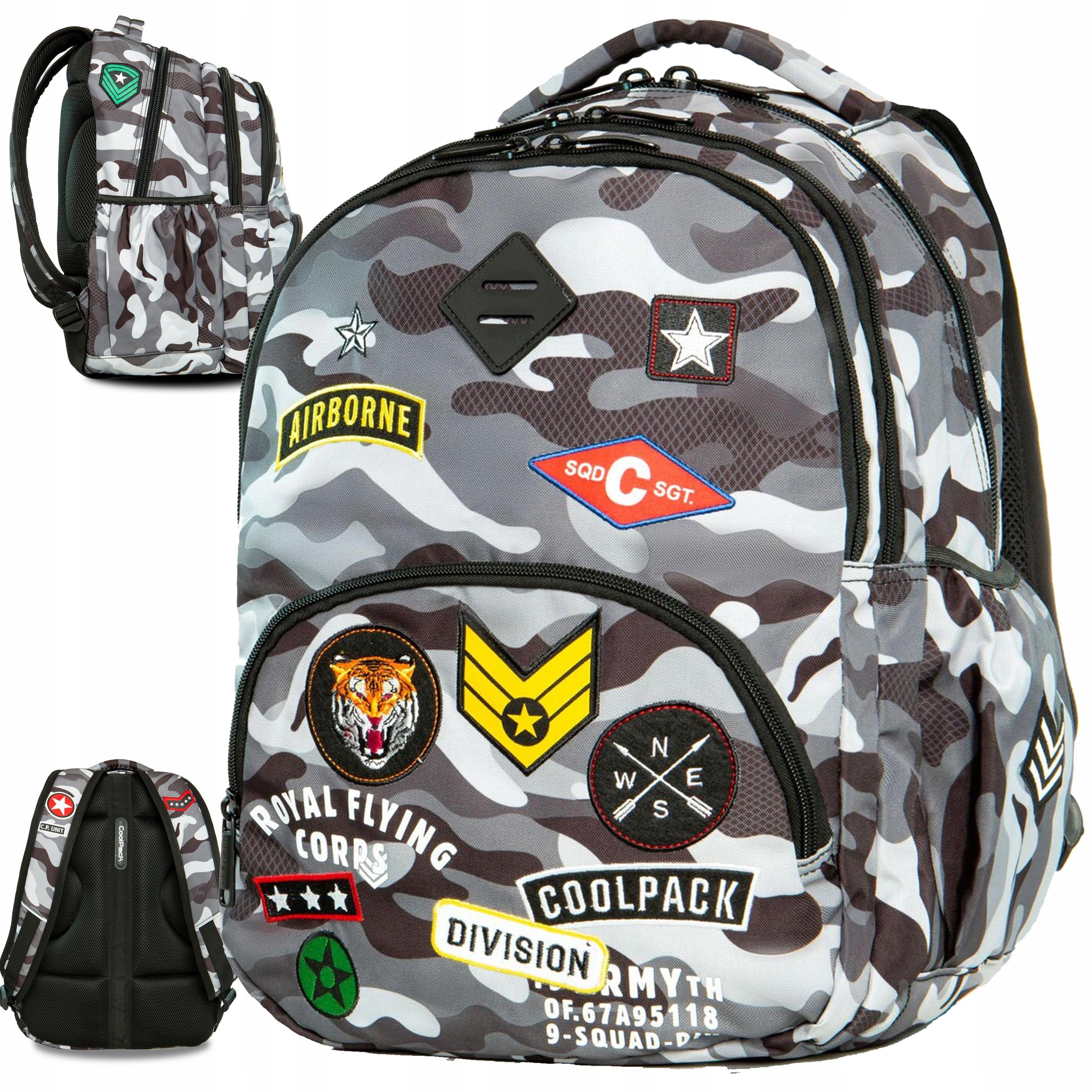 

Plecak Coolpack Moro Cp Szkolny Młodzieżowy Black