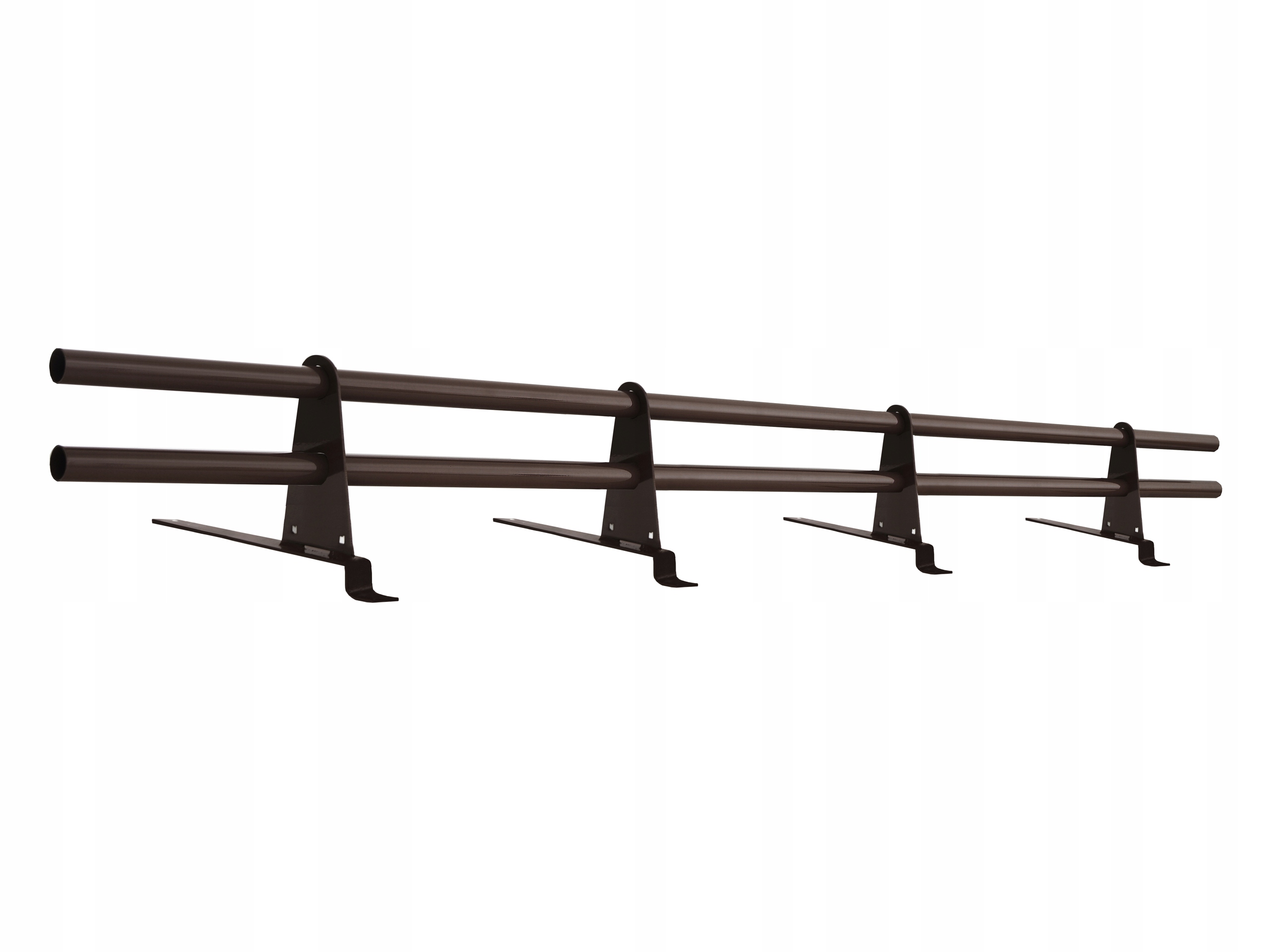 Ochrona rurowa przed śniegiem do blachodachówek 350/20 brąz