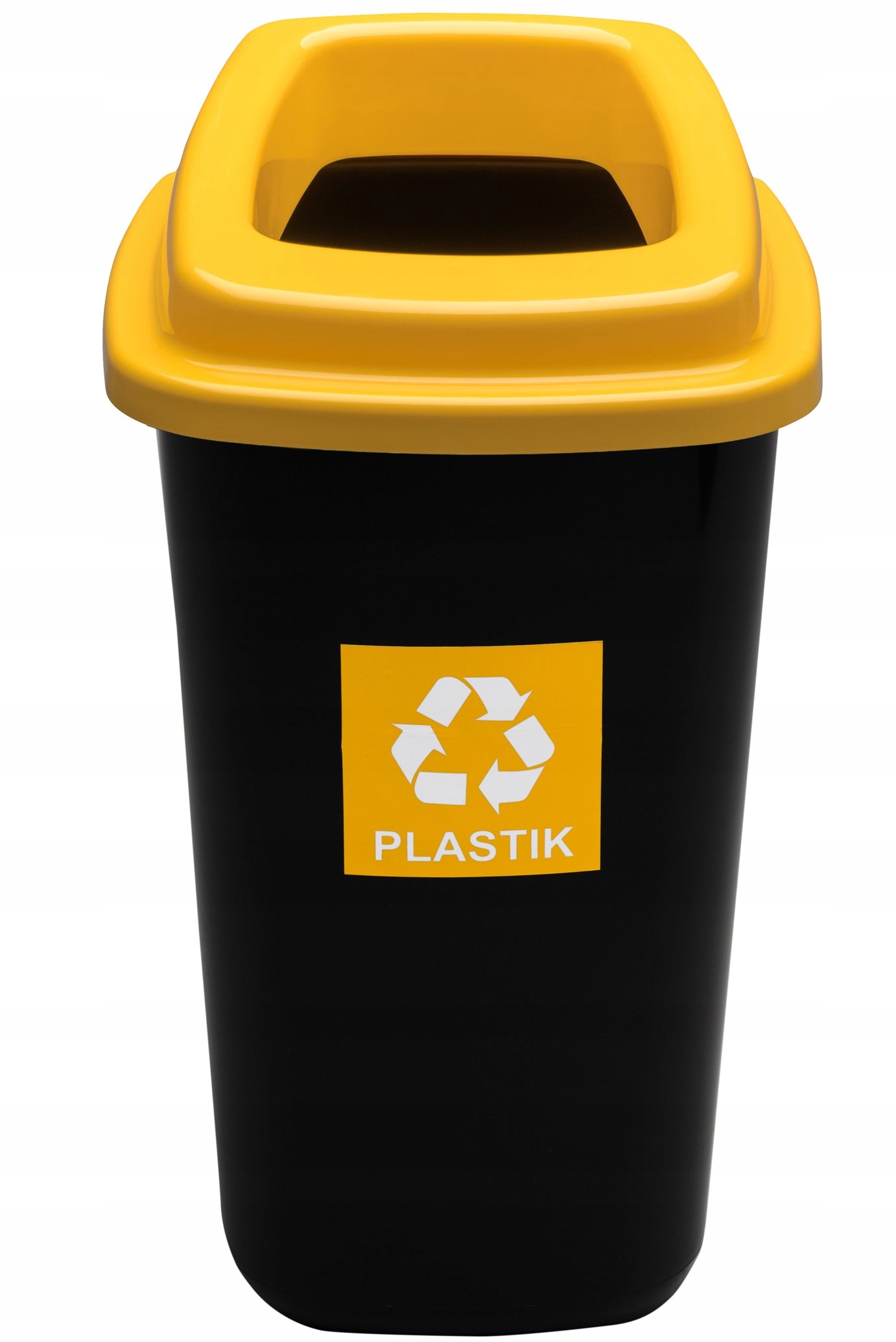 

Kosz Do Segregacji Śmieci 45L Żółty Plastik