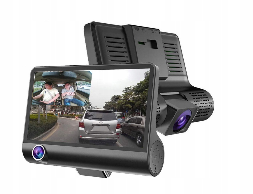 

Rejestrator Jazdy Kamera Cofania 3x Kamera Full Hd