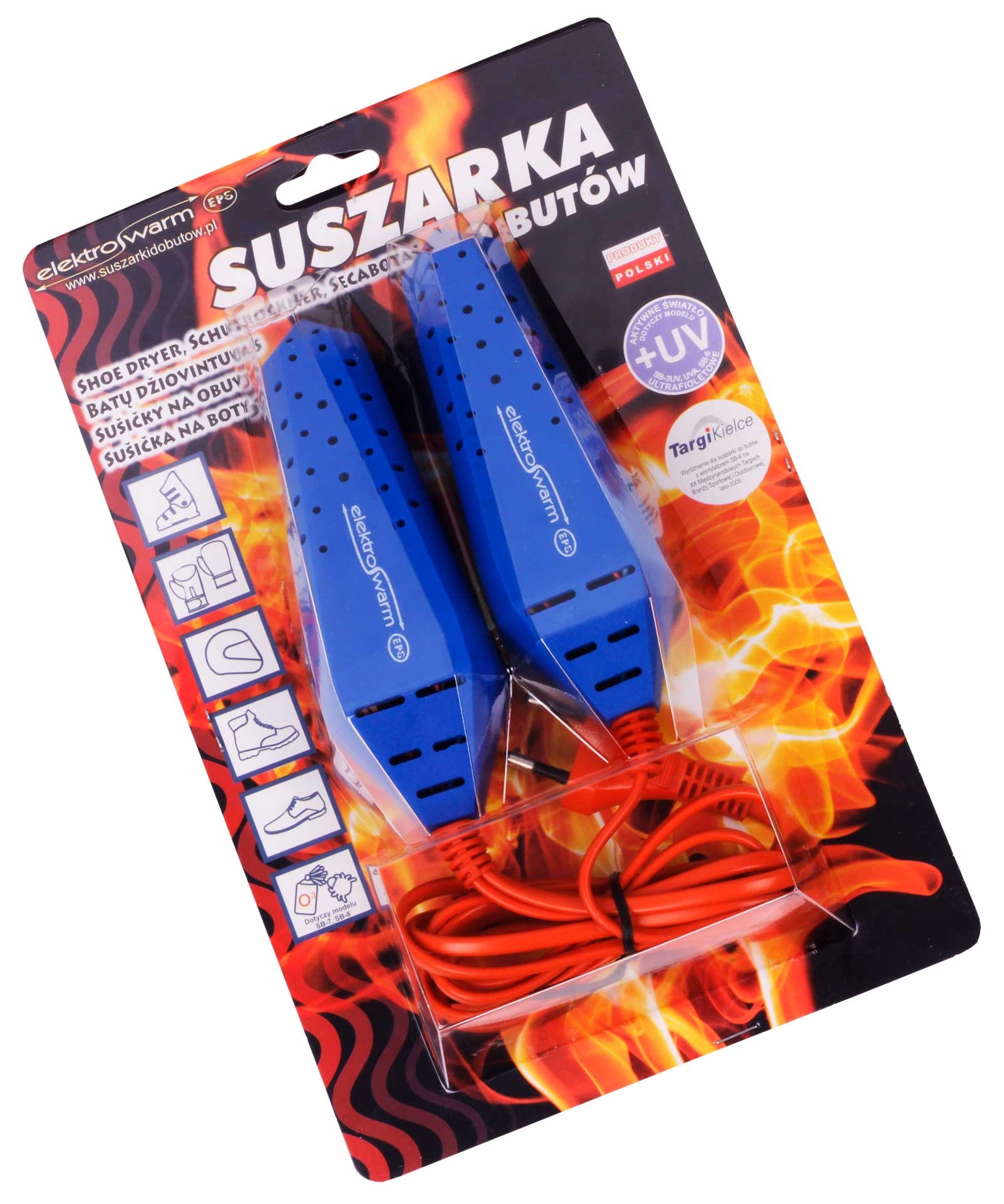 SUSZARKA DO BUTÓW ELEKTROWARM Z WENTYLATOREM SB-6 Marka Elektrowarm