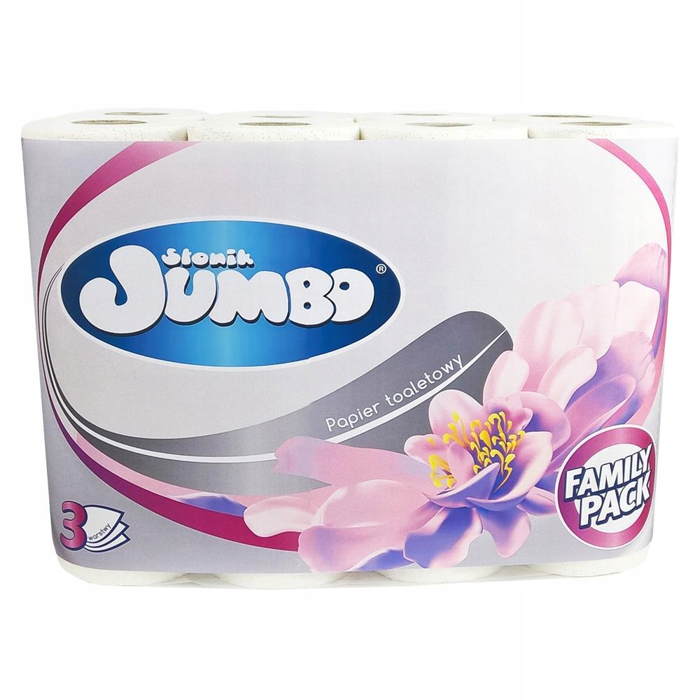

Papier toaletowy zgrzewka 24szt delikatny jumbo