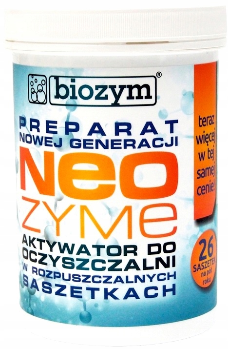 

Neozyme 26 bakterie tlenowe do oczyszczalni szamba