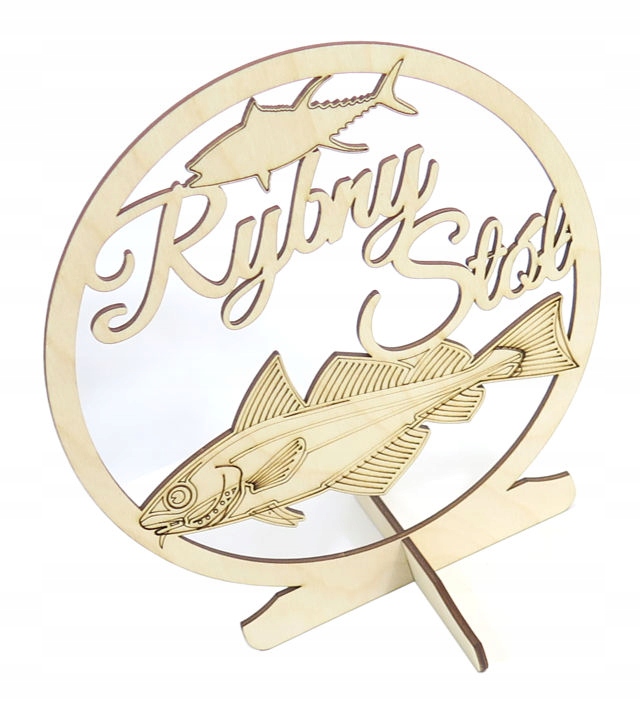 

Rybny Stół Ozdoba Dekor Na Stół Ślub Wesele DT21