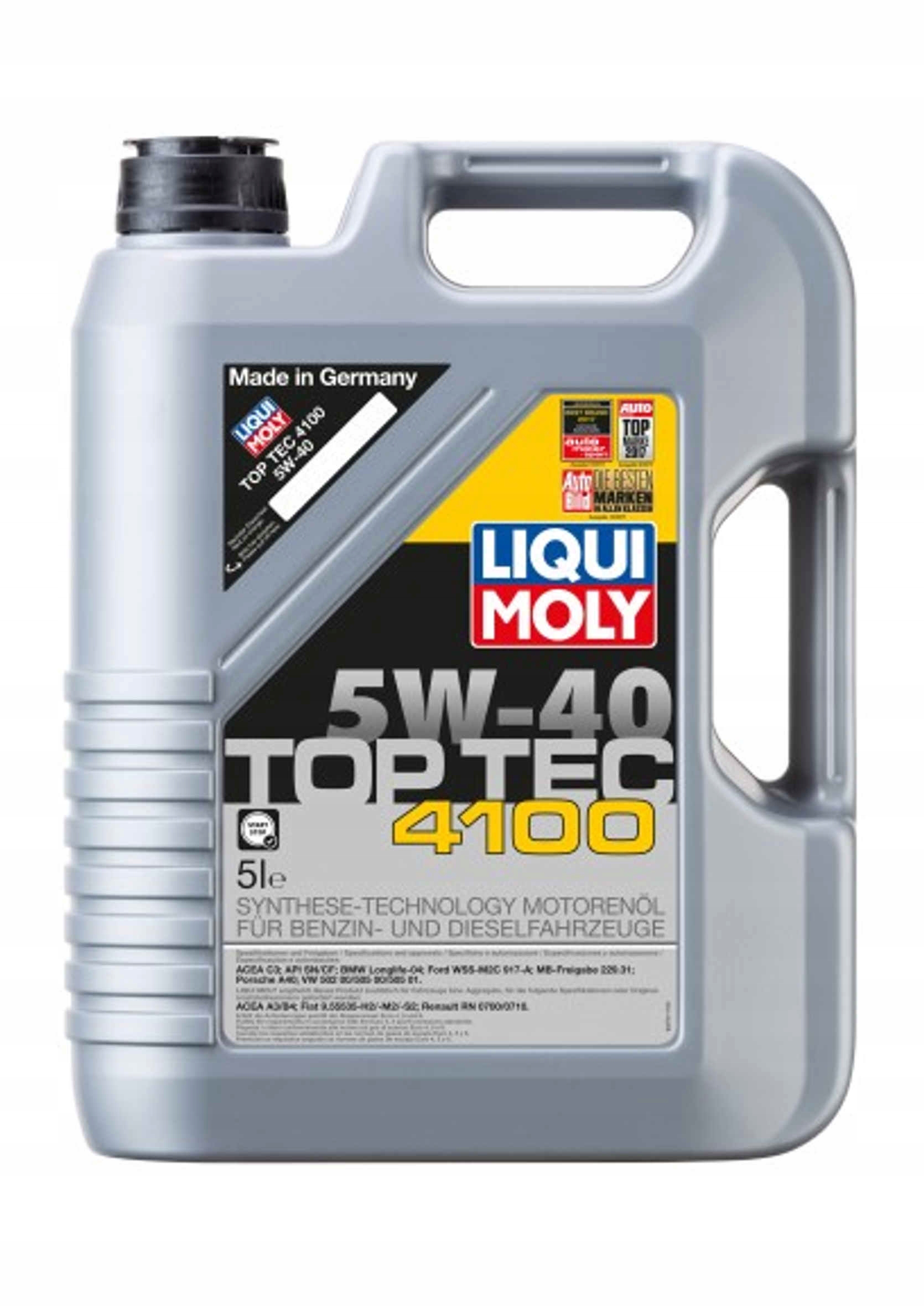 

Liqui Moly Top Tec 4100 5W40 5L 9511