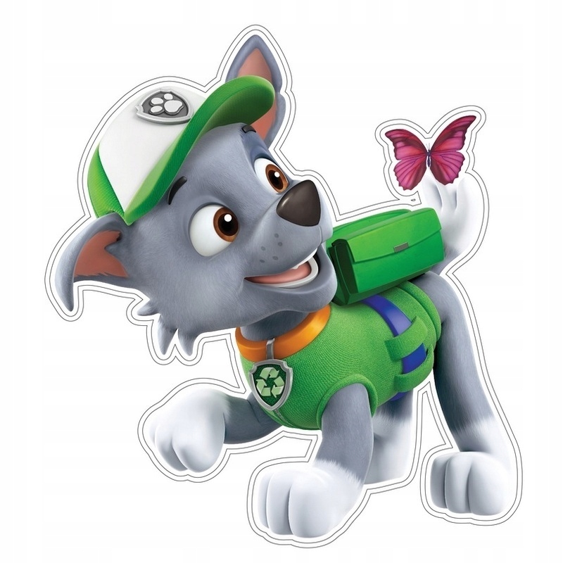 

Piankowa dekoracja na ścianę Psi Patrol Rocky