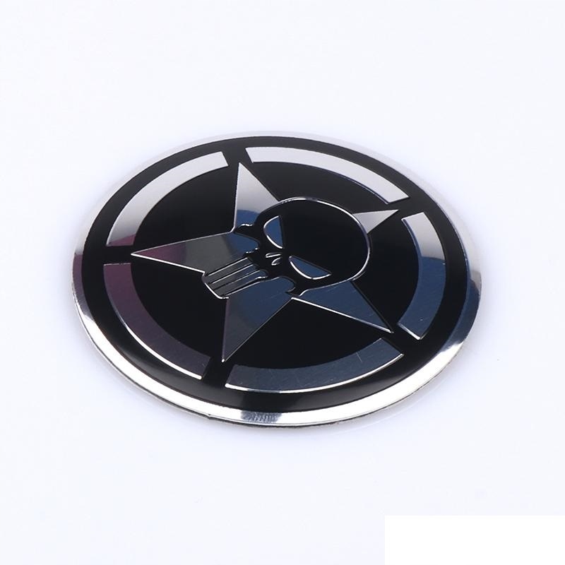 

Emblemat na dekielki kapsle zaślepki Punisher 56mm