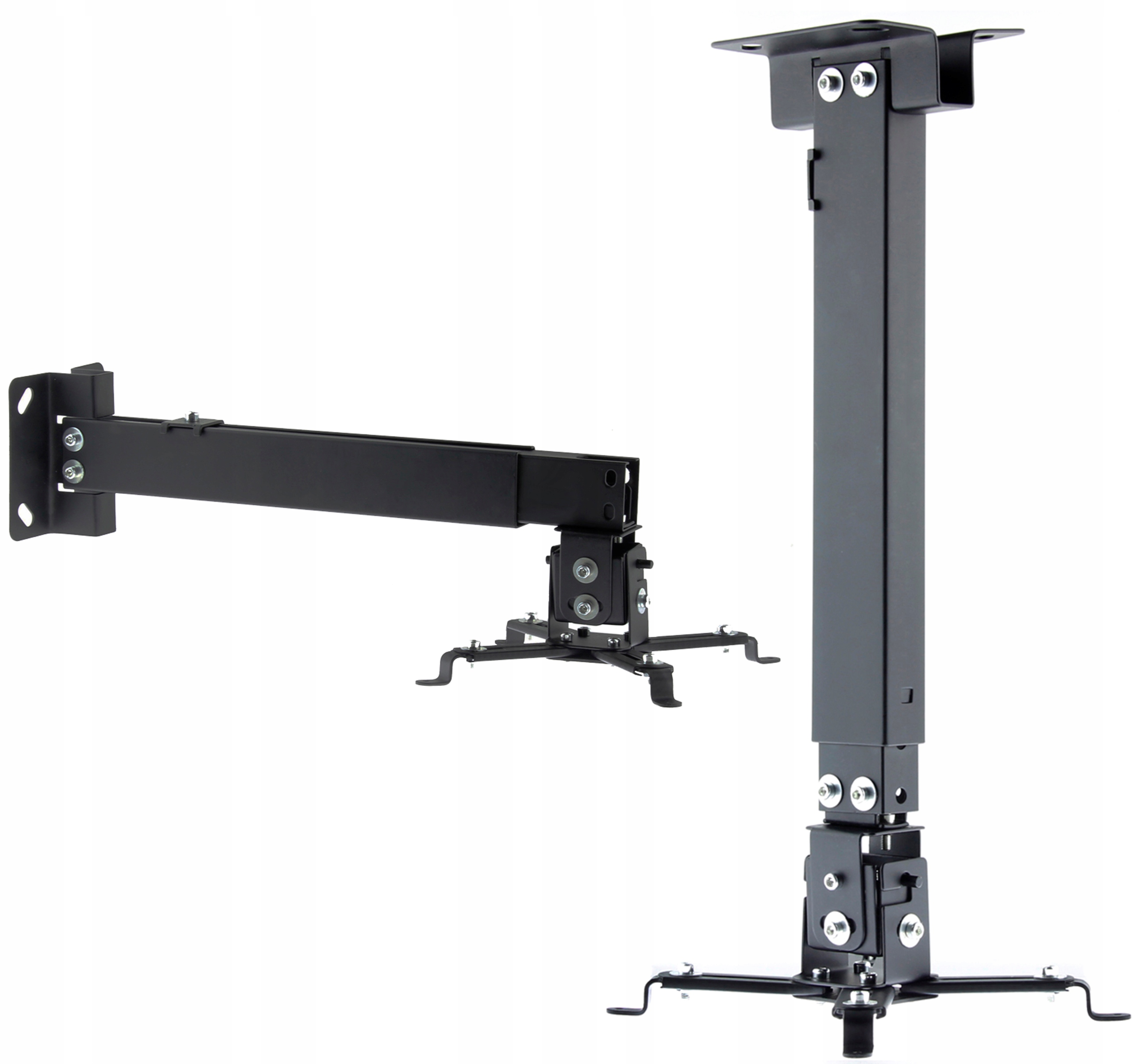 UCHWYT WIESZAK DO PROJEKTORA SUFITOWY ŚCIENNY 3w1 Typ uchwytu ścienny / sufitowy