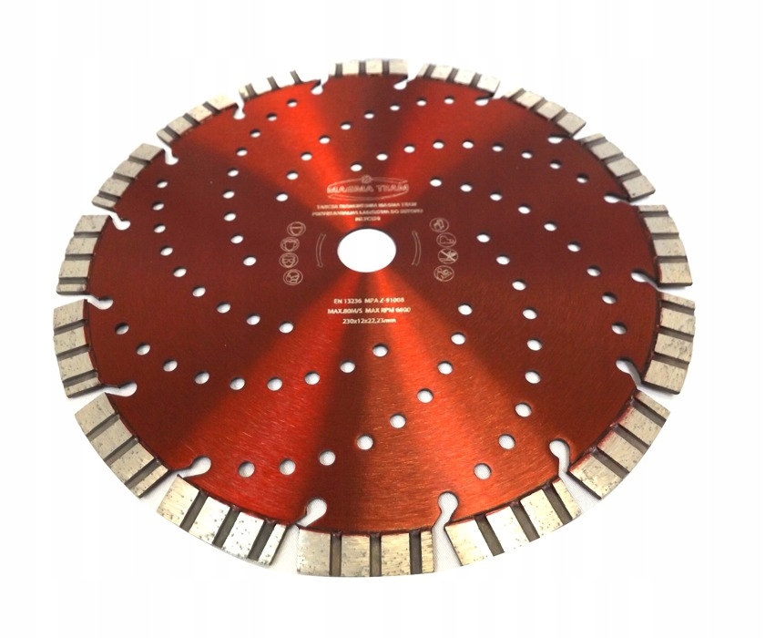 

Tarcza laserowa diamentowa do betonu 230x22,2mm