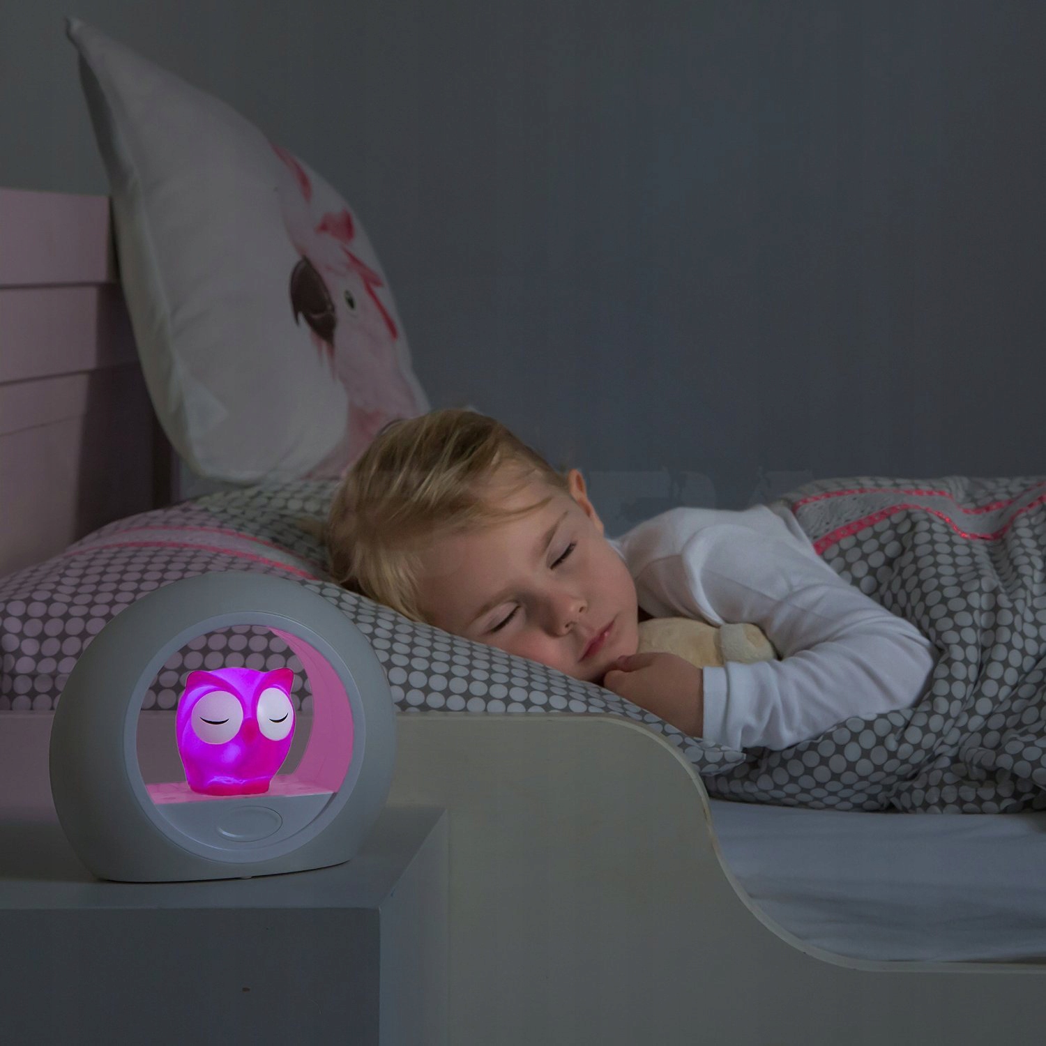 Lampka nocna dla dzieci ZAZU SOWA czujnik dźwięku Bohater brak