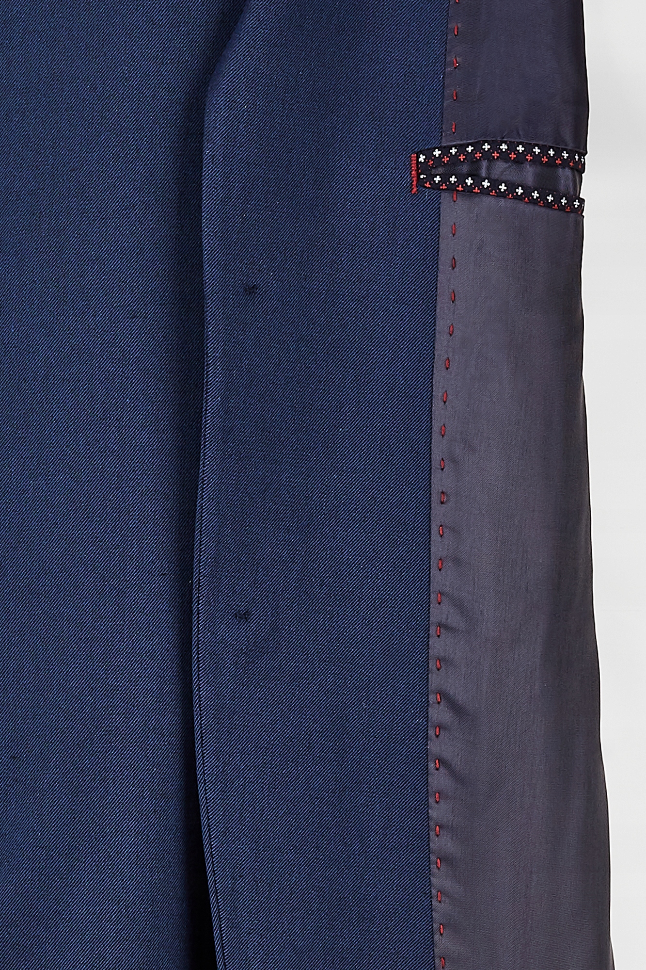 KLASYCZNA ELEGANCKA MARYNARKA MĘSKA NIEBIESKA: 52 Materiał dominujący bawełna