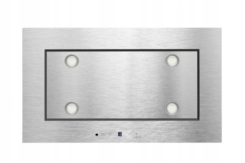 OKAP SUFITOWY TOFLESZ LUXOR INOX SATYNA OK-6