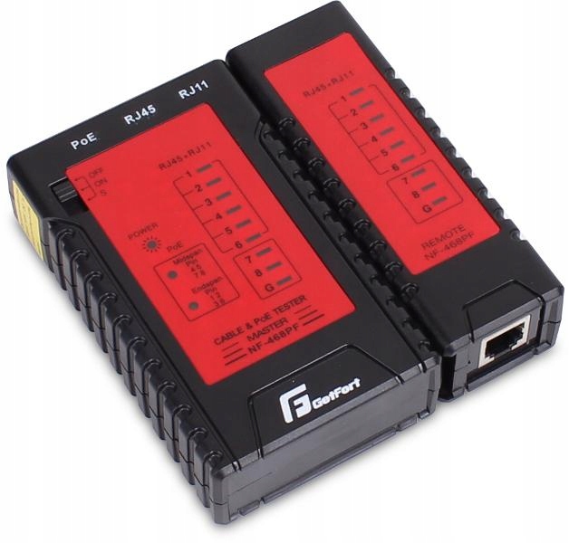 

Tester Sieciowy Getfort RJ-45/11 Poe Ellektropoint