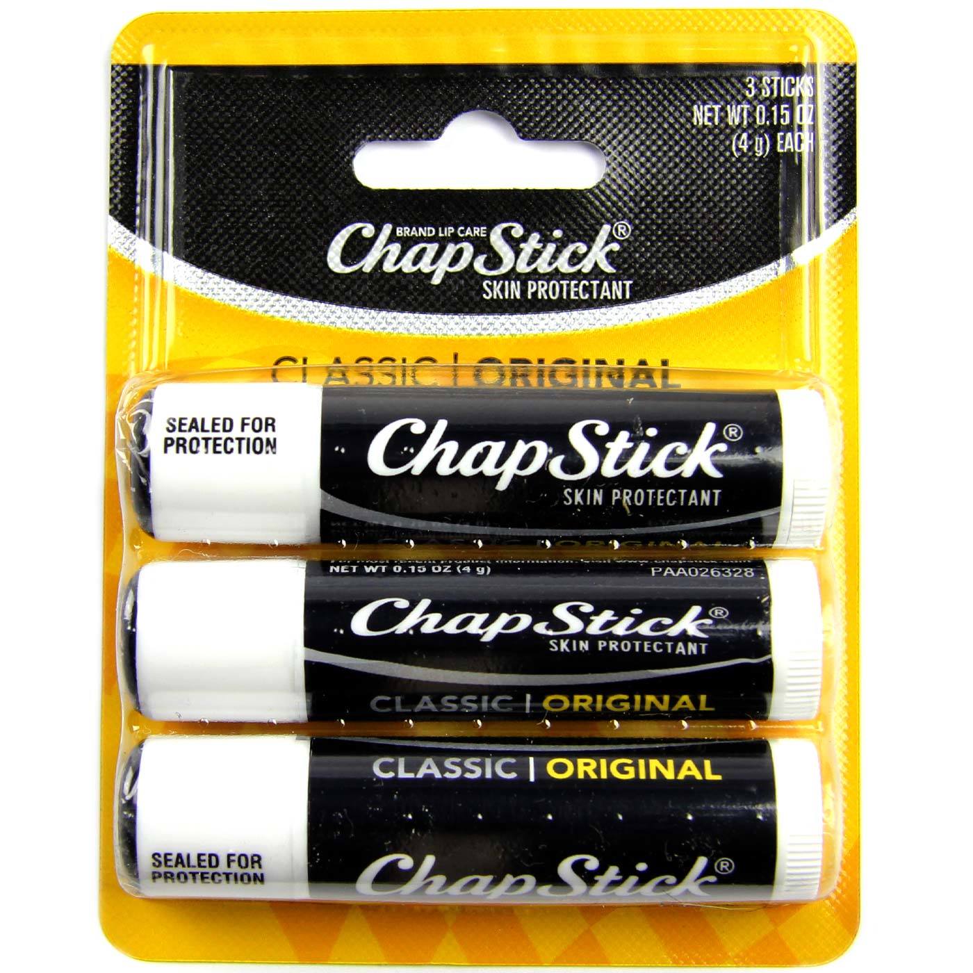 

Chapstick Balsam Classic Original 3PK Blister